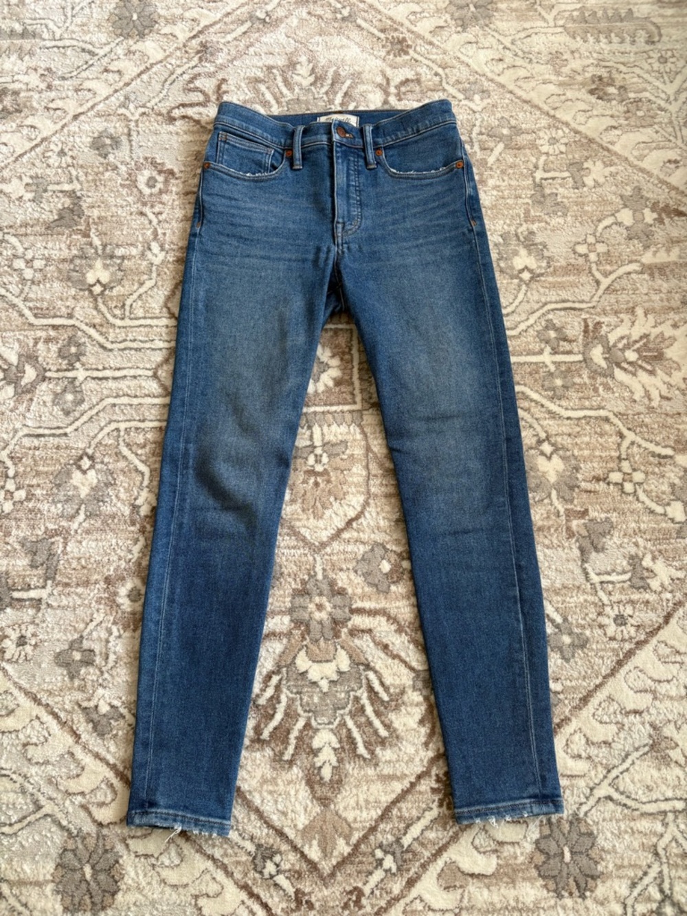 Madewell Dark Blue Skinny Jeans